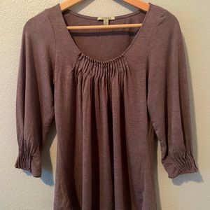 Anthropologie Bordeaux Top size XS